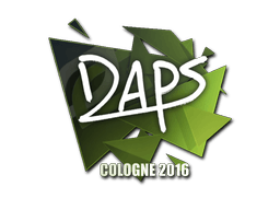 Sticker | daps (Foil) | Cologne 2016