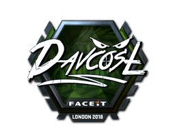 Sticker | DavCost (Gold) | London 2018