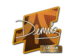 Sticker | dennis (Foil) | Atlanta 2017