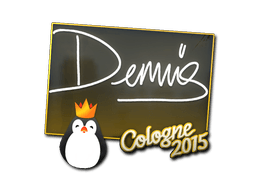 Sticker | dennis (Foil) | Cologne 2015