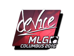 Sticker | device | MLG Columbus 2016