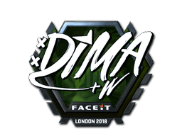 Sticker | Dima | London 2018