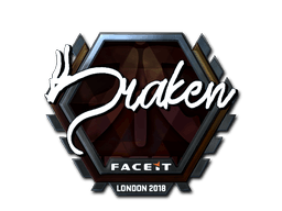 Sticker | draken (Gold) | London 2018