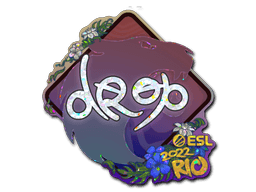 Sticker | drop (Holo) | Rio 2022
