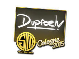 Sticker | dupreeh (Foil) | Cologne 2015