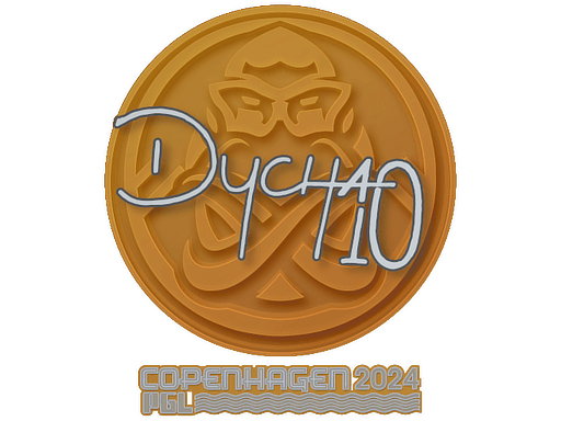 Sticker | Dycha (Glitter) | Copenhagen 2024