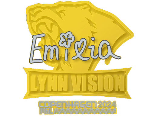Sticker | EmiliaQAQ (Glitter) | Copenhagen 2024