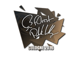 Sticker | f0rest (Foil) | Cologne 2016