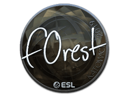 Sticker | f0rest | Katowice 2019