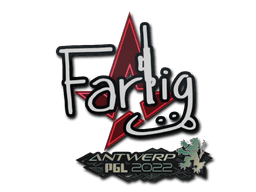 Sticker | Farlig (Glitter) | Antwerp 2022