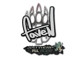 Sticker | faveN (Gold) | Antwerp 2022