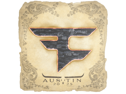 Sticker | FaZe Clan (Gold) | Austin 2025
