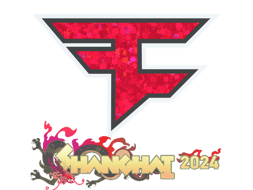 Sticker | FaZe Clan (Gold) | Shanghai 2024