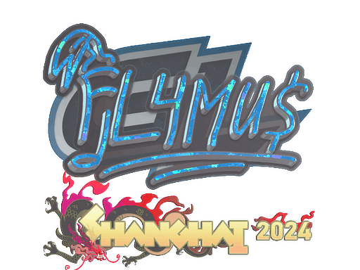Sticker | FL4MUS (Gold) | Shanghai 2024