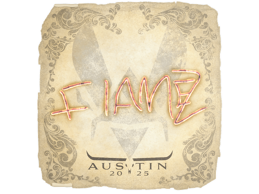 Sticker | FlameZ (Foil) | Austin 2025