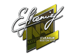 Sticker | flamie (Foil) | Boston 2018