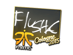 Sticker | flusha (Foil) | Cologne 2015