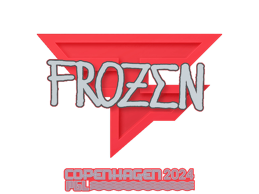 Sticker | frozen (Gold) | Copenhagen 2024
