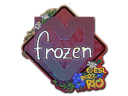 Sticker | frozen (Holo) | Rio 2022
