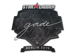 Sticker | gade (Foil) | Berlin 2019