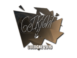 Sticker | GeT_RiGhT (Foil) | Cologne 2016
