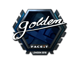 Sticker | Golden (Gold) | London 2018