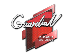 Sticker | GuardiaN (Gold) | Boston 2018