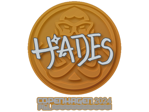 Sticker | hades (Gold) | Copenhagen 2024