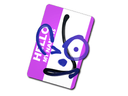 Sticker | Hello AUG (Gold)