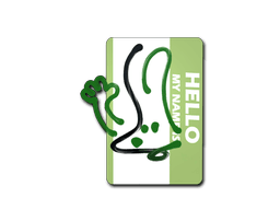 Sticker | Hello FAMAS (Gold)