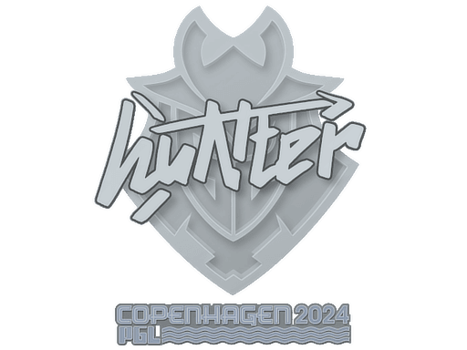 Sticker | huNter- (Glitter) | Copenhagen 2024