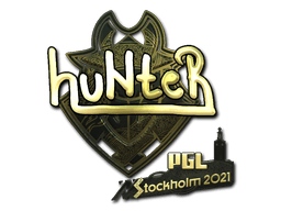 Sticker | huNter- (Holo) | Stockholm 2021