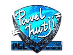 Sticker | hutji (Gold) | Krakow 2017