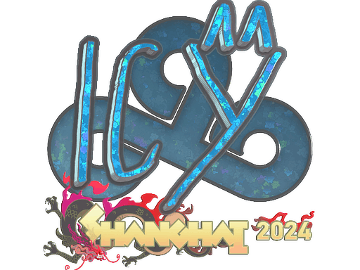 Sticker | ICY (Gold) | Shanghai 2024