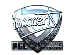 Sticker | innocent (Gold) | Krakow 2017