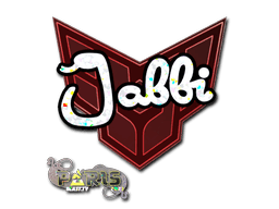 Sticker | jabbi (Gold) | Paris 2023