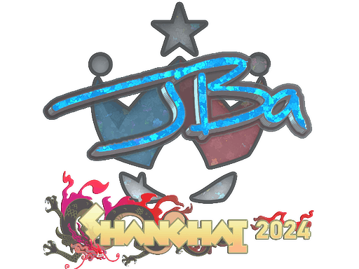 Sticker | JBa (Gold) | Shanghai 2024