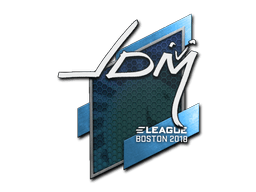 Sticker | jdm64 (Foil) | Boston 2018