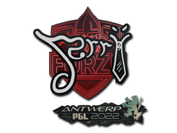 Sticker | Jerry (Glitter) | Antwerp 2022
