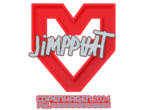 Sticker | Jimpphat (Glitter) | Copenhagen 2024