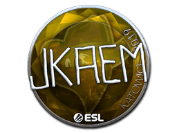 Sticker | jkaem (Gold) | Katowice 2019