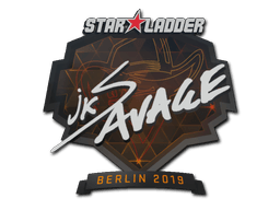 Sticker | jks (Gold) | Berlin 2019
