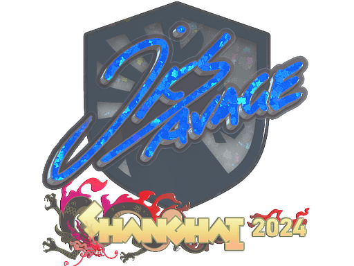 Sticker | jks (Gold) | Shanghai 2024
