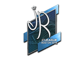 Sticker | jR (Foil) | Boston 2018