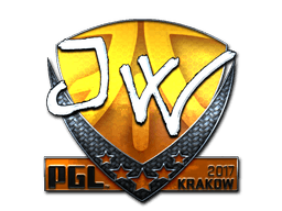 Sticker | JW (Gold) | Krakow 2017