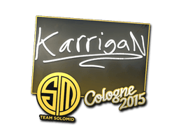Sticker | karrigan (Foil) | Cologne 2015
