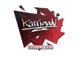 Sticker | karrigan (Foil) | Cologne 2016