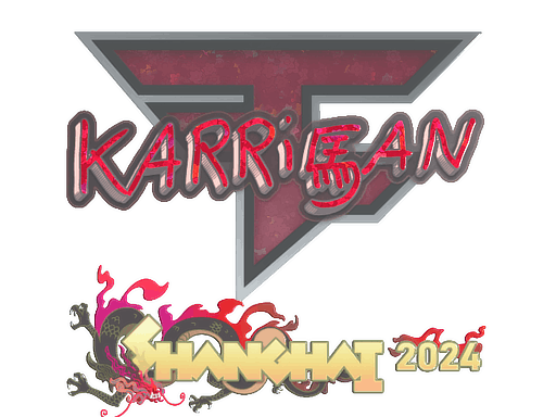 Sticker | karrigan (Holo) | Shanghai 2024
