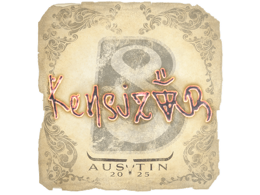 Sticker | kensizor (Holo) | Austin 2025