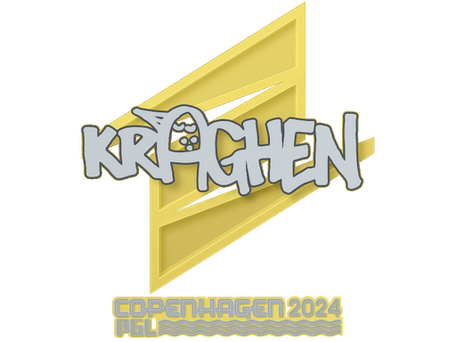 Sticker | kraghen (Gold) | Copenhagen 2024